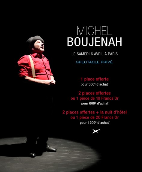 Spectacle Michel Boujenah